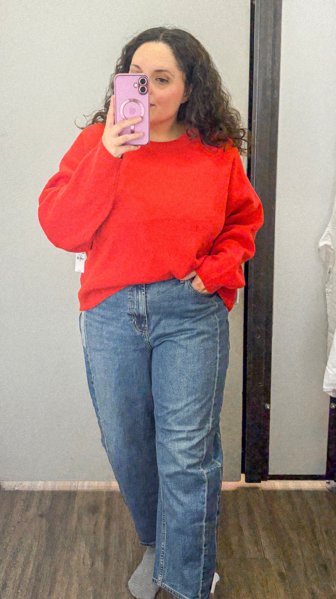 Old navy try on - red cropped sweater with barrel jeans for fall 

Sizes:
Xl in sweater
14 in jeans 

Midsize outfits, casual everyday ootd


#LTKFindsUnder100 #LTKStyleTip #LTKMidsize
