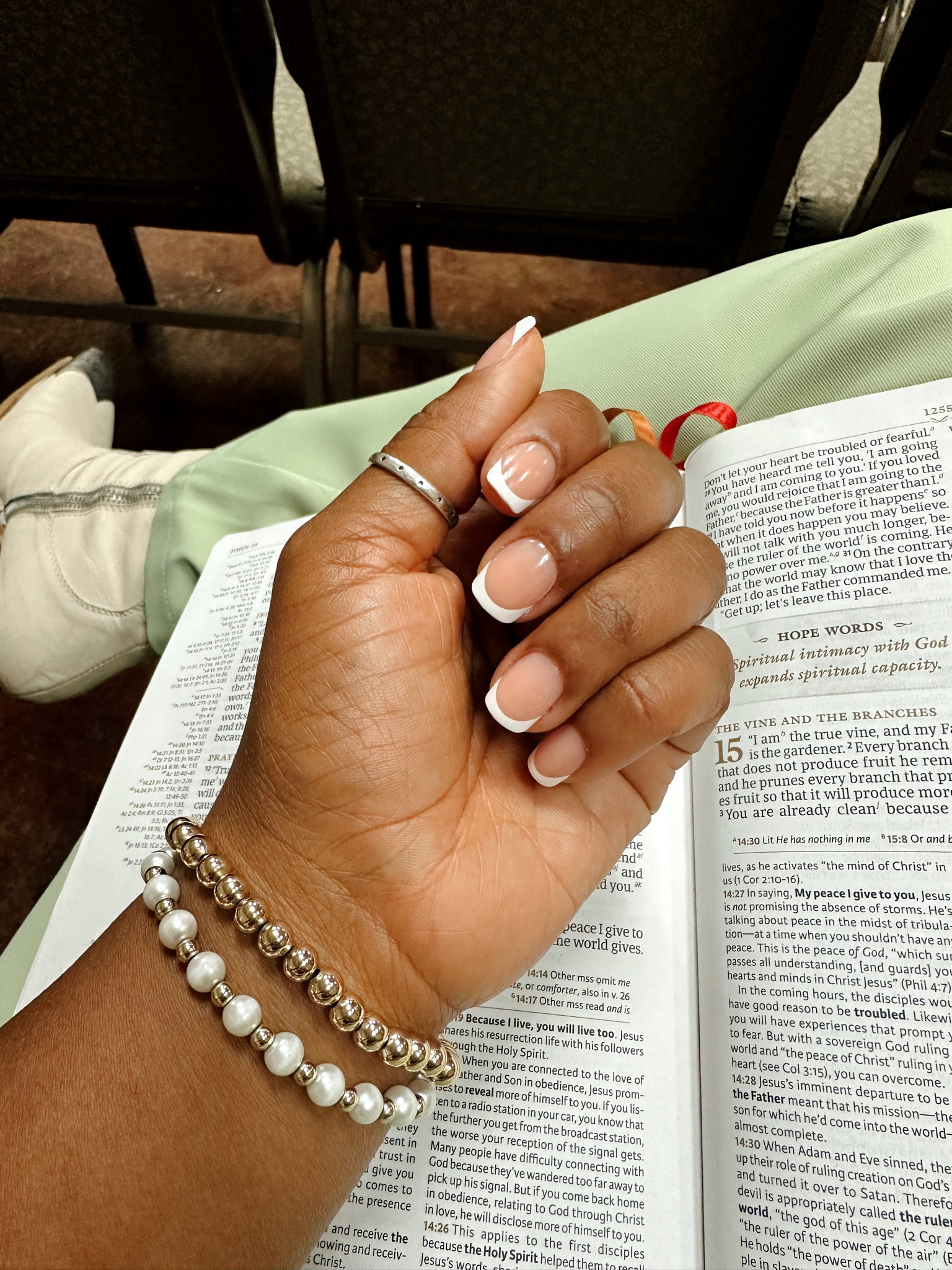 kiss press on nails! So good and they last up to 2 weeks!! 

#LTKSummerEdit #LTKOver40