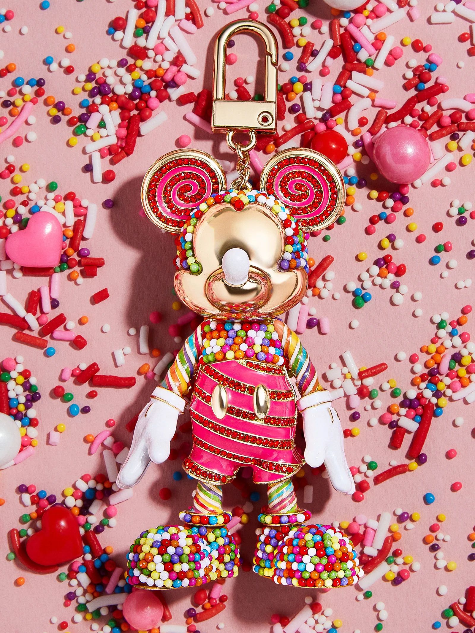 Mickey Mouse Disney Bag Charm - Candy | BaubleBar (US)
