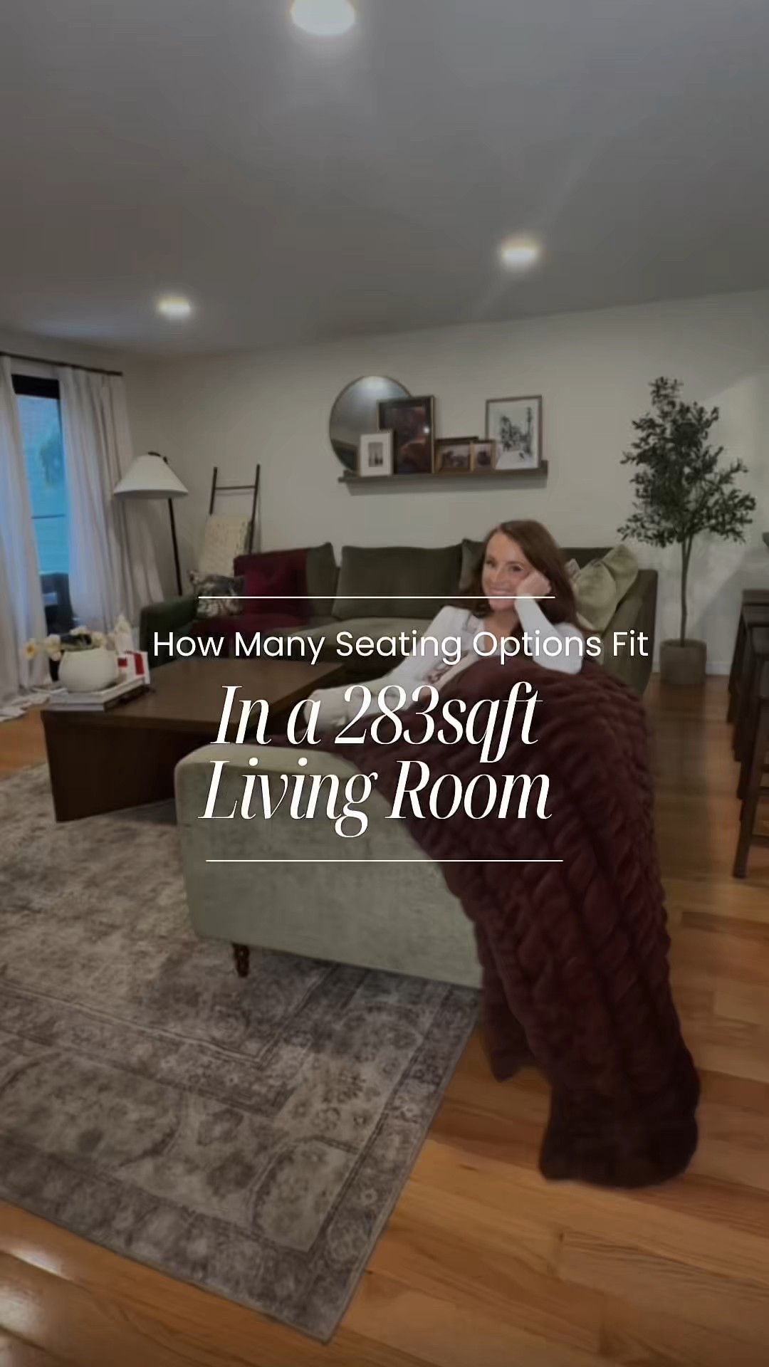 Small space, big seating! I fit 15 seating options into my 283 sq ft living room-and it still feels cozy and functional. If you're looking for small space solutions, living room layout ideas, or multi-functional furniture inspo, this one's for you!
#homewithem #SmallSpaceLiving #HomeDecorLover #InteriorDesignIdeas #LivingRoomGoals
#FunctionalDecor #CozyLiving #SpaceSavingSolutions

#LTKHome #LTKFamily