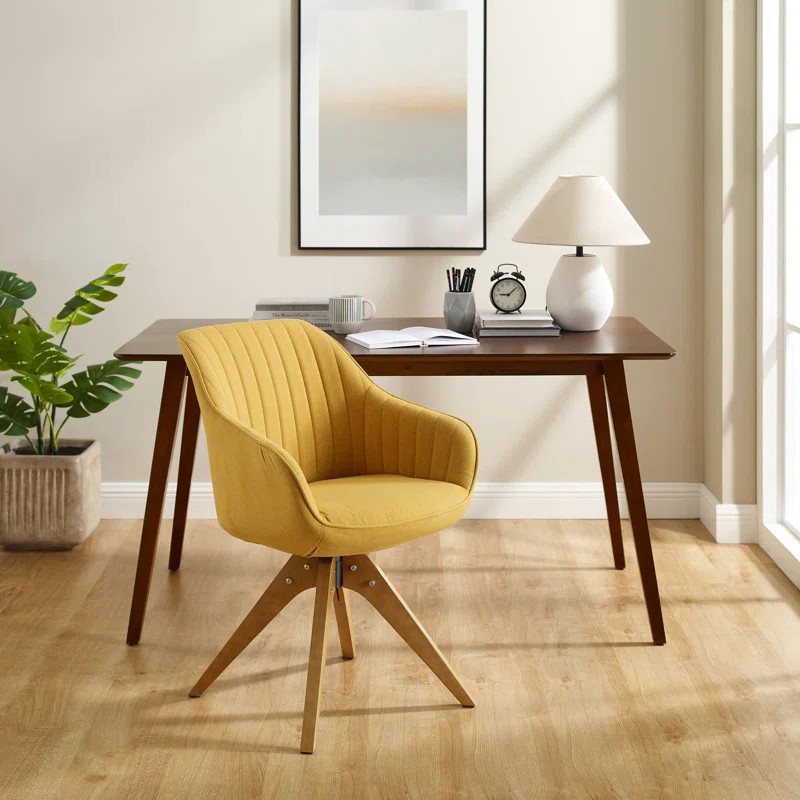 Brister Upholstered Swivel Accent Chair | Wayfair North America