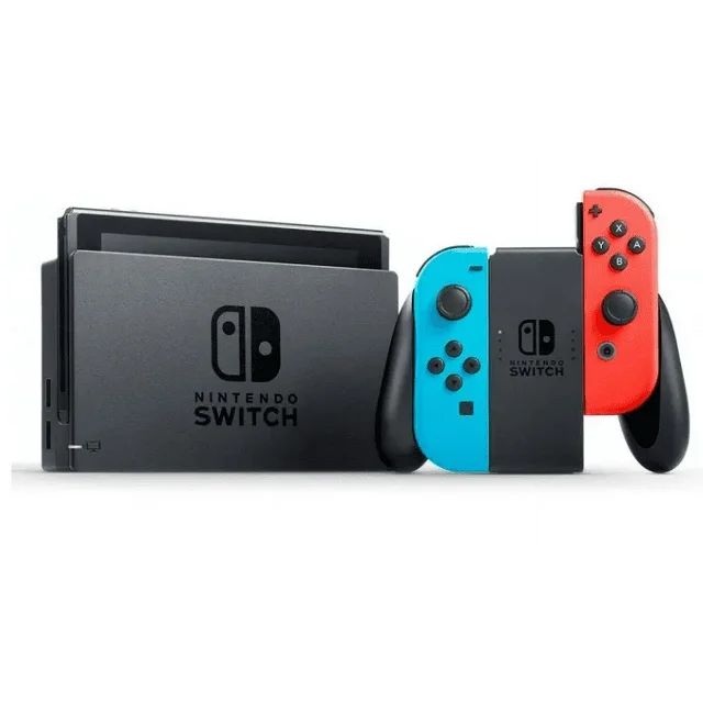 Nintendo Switch with Neon Blue and Neon Red Joy Con with Screen Protector Bundle (JP Edition) | Walmart (US)