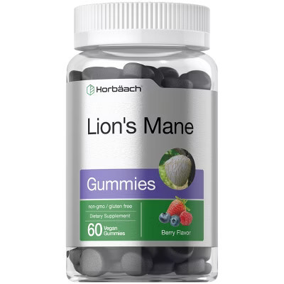 Horbäach Lion's Mane Supplement | 60 Vegan Gummies | Target