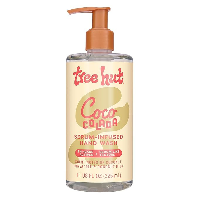 Tree Hut Coco Colada Serum Infused Hand Wash, Nourish & Hydrate Hands with Strengthening Skin Car... | Amazon (US)