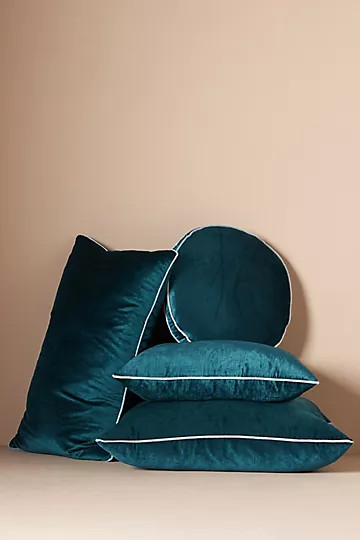 Adelina Velvet Pillow | Anthropologie (US)