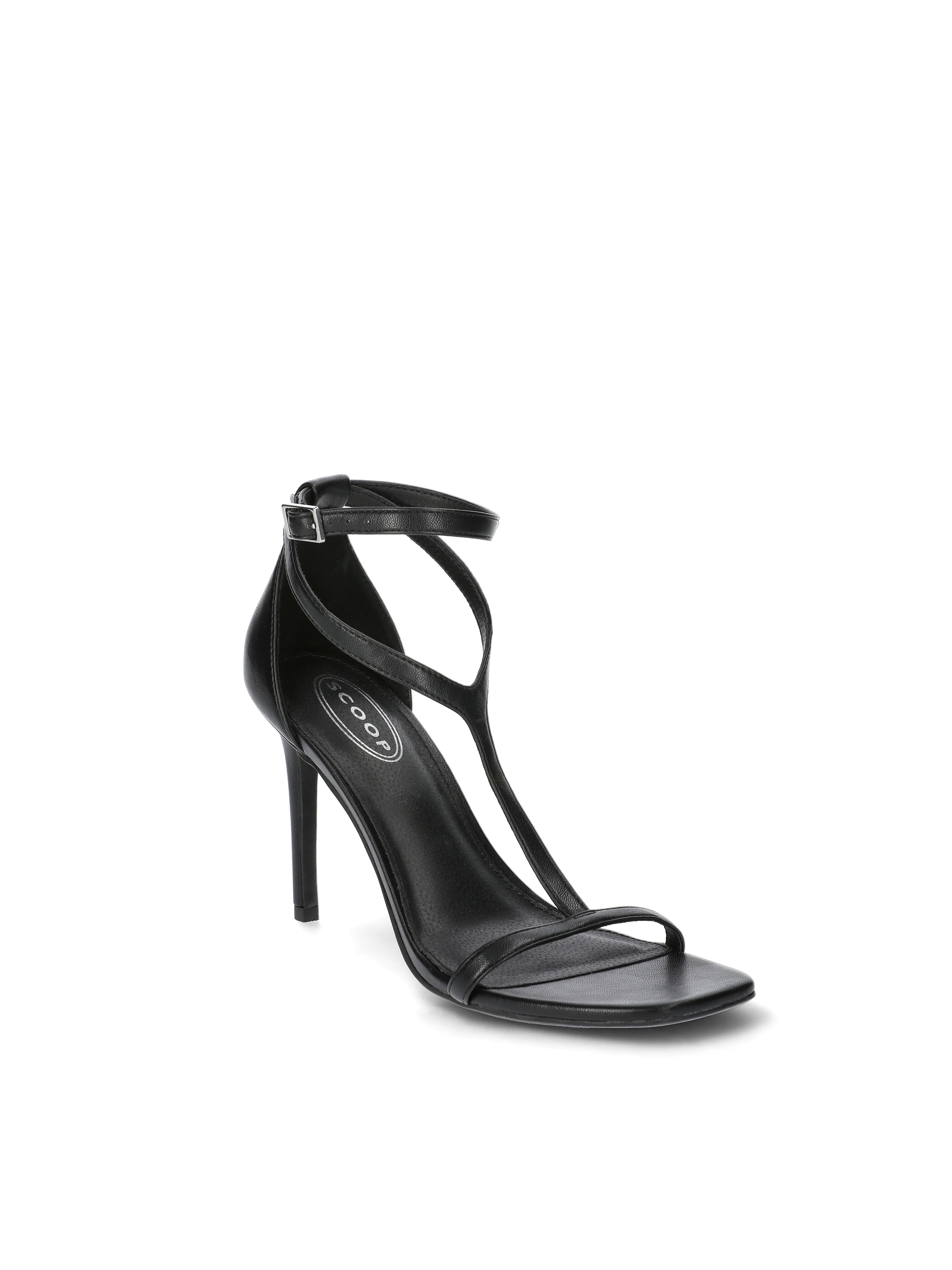 Scoop Women's Strappy Stilettos with Adjustable Ankle Strap | Walmart (US)