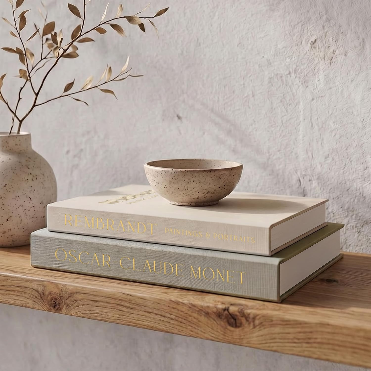 ZICOTO Beautiful Decorative Books Set of 2 for Your Coffee Table & Shelf | Amazon (US)