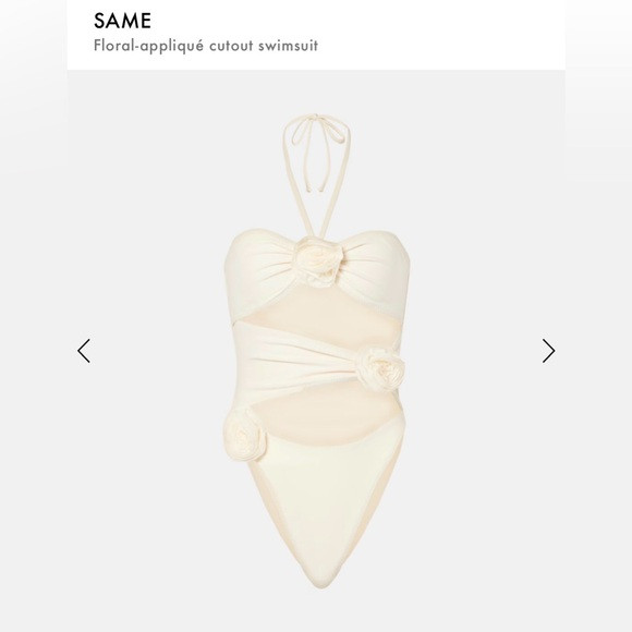 SAME Rosette Cut Out One Piece | Poshmark