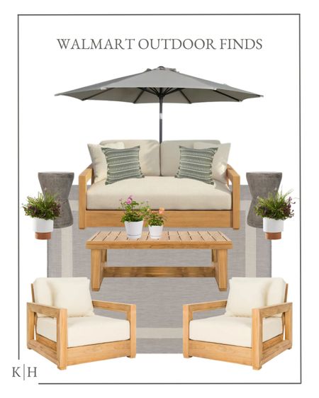 These teak wood outdoor patio furniture pieces from Walmart look so beautiful! All of these finds are stunning and I love how well they pair together. If you’re still looking for quality outdoor furniture that’s affordable, I recommend these pieces! 

#LTKFind #LTKhome #LTKSeasonal