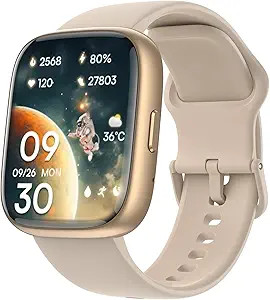 Reloj inteligente para hombres y mujeres, reloj inteligente integrado con Alexa (respuesta/hacer ... | Amazon (US)