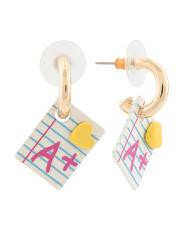 A Plus Huggie Earrings | TJ Maxx