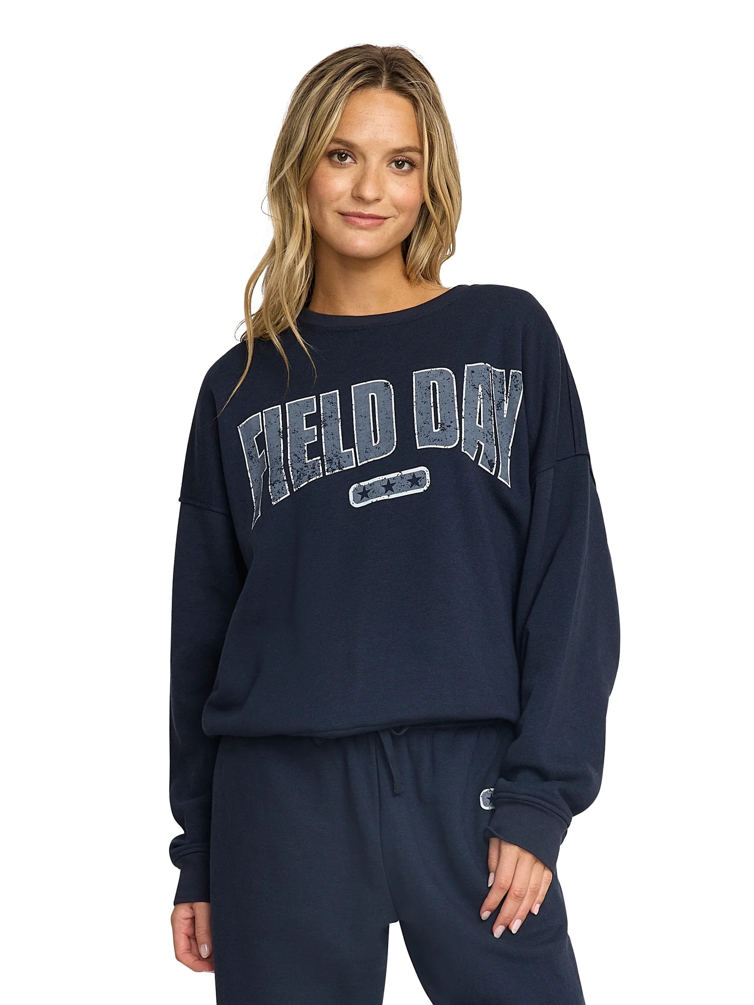 Mills by Millie Bobby Brown Women's Graphic Crewneck Sweatshirt, Sizes XXS-XXXL | Walmart (US)