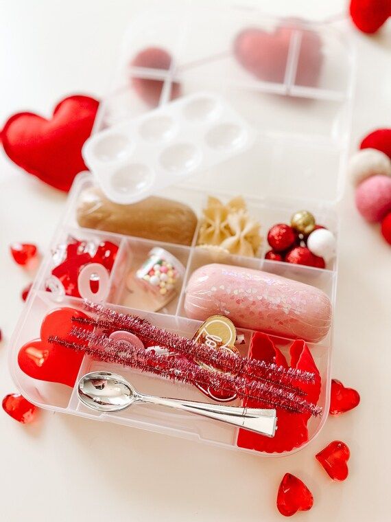 XOXO POP-UP Cupcake Shop Valentines Day Playdough Sensory | Etsy Canada | Etsy (CAD)