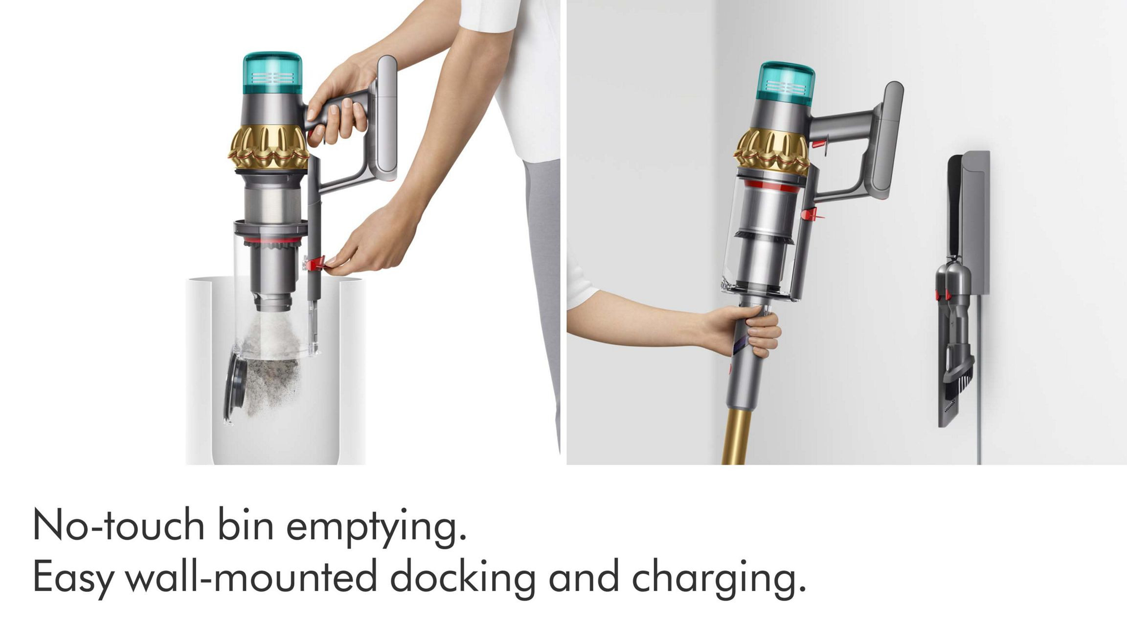 More suction power to the floor than any other cordless vacuum.⁸ | Dyson (US)