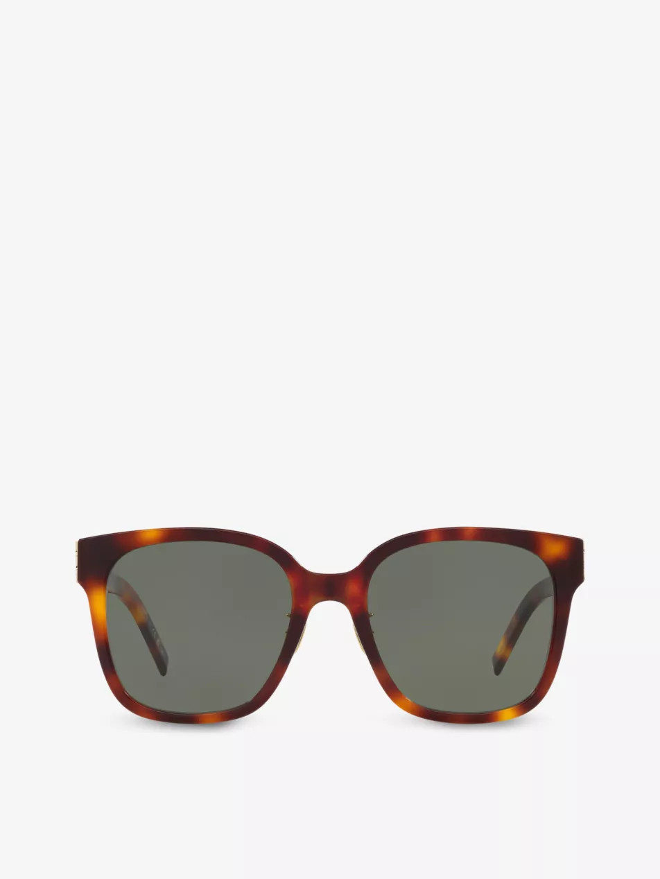 YS000465 cat-eye acetate sunglasses | Selfridges