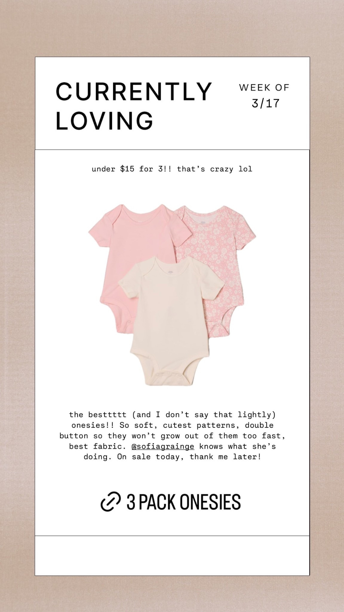 All time favorite onesies 🫶🏼

#LTKBaby