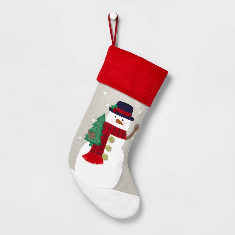 20" Snowman Christmas Stocking - Wondershop™ | Target