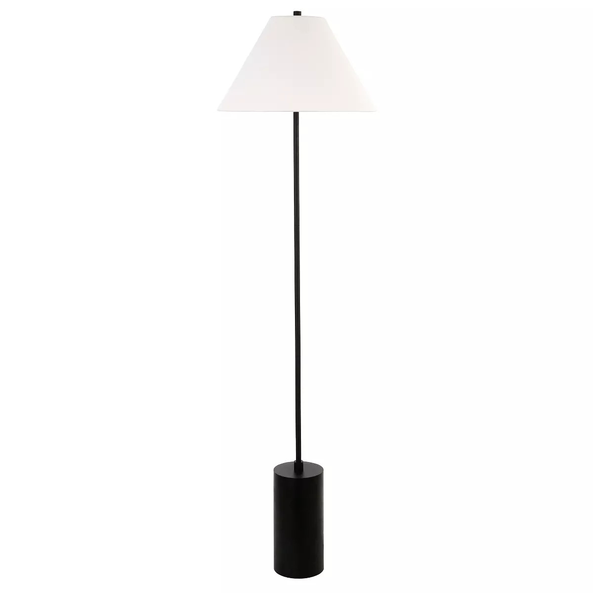 Hudson and Canal 64" Tall Floor Lamp with Empire Fabric Shade | Target
