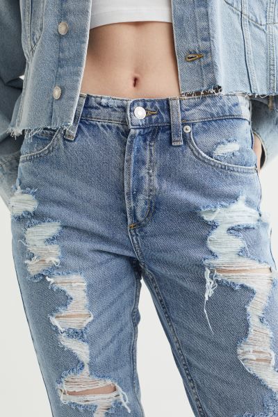90s Boyfriend Fit Low Jeans | H&M (US)