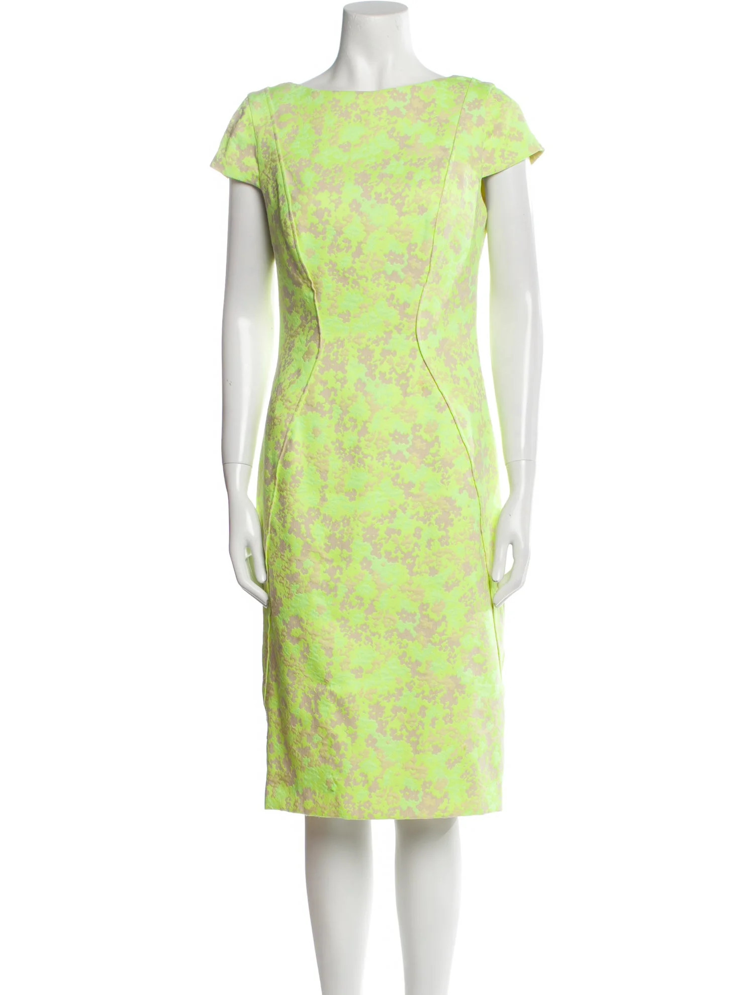 Floral Print Midi Length Dress | The RealReal