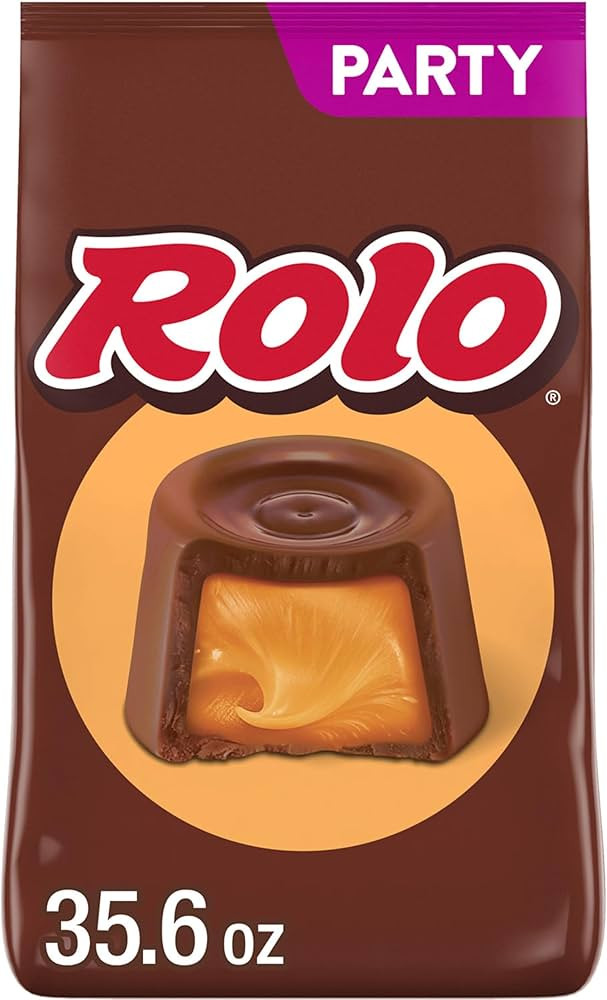 ROLO Rich Chocolate Caramels Candy Party Pack, 35.6 oz | Amazon (US)