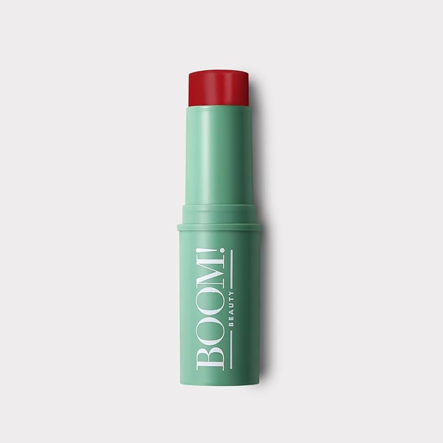 BOOM Beauty Boom Stick Parisian Red: 3-in-1 Cream Blush Stick for Eyes, Lips & Cheek, Long-Wearin... | Amazon (US)
