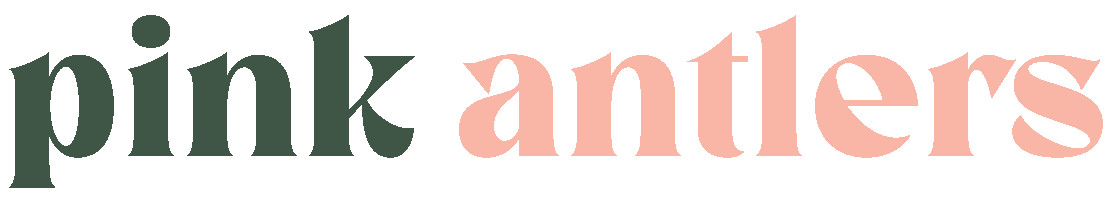 Papa Noel Pitcher | Pink Antlers