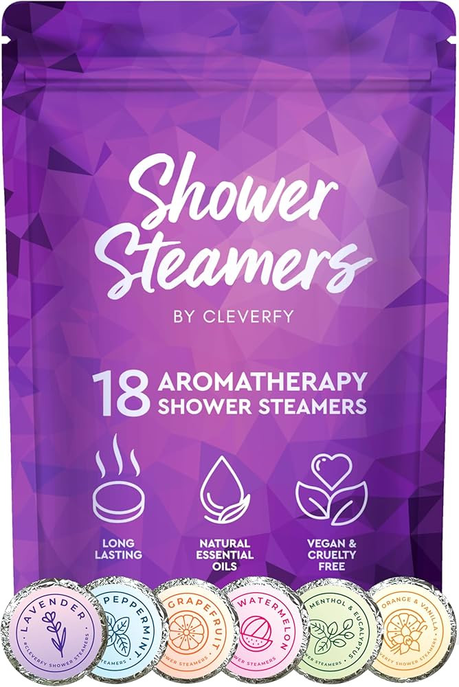 Cleverfy Shower Steamers Aromatherapy - 18 Pack of Shower Bombs with Essential Oils. Self Care St... | Amazon (US)