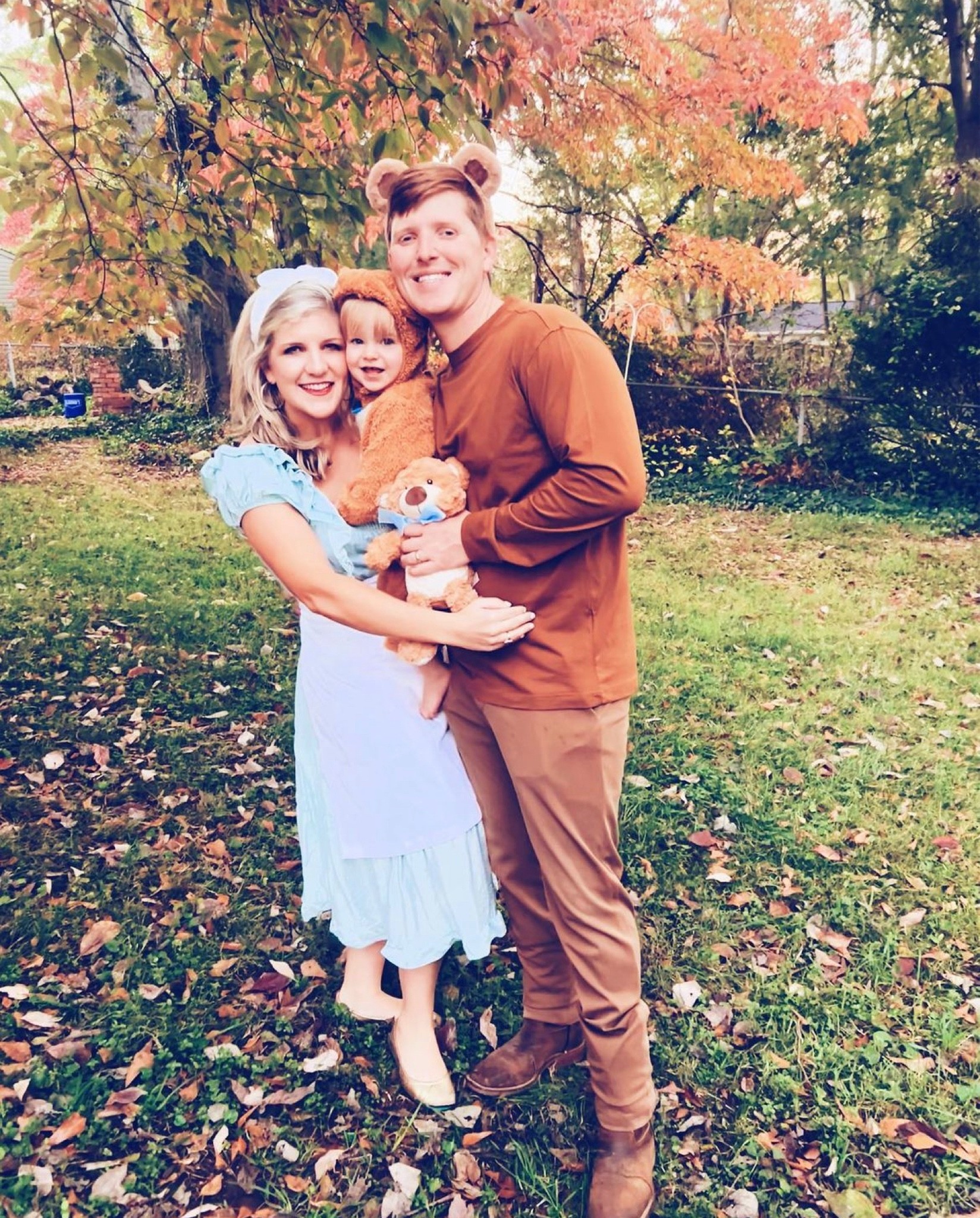 Happy Halloween from Goldilocks 👩‍🦳 & Her Three Bears 🐻🧸🐻 !!! 

You are so very loved, our little baby bear Judson!! The sweetest, cutest, and cuddliest baby bear there ever was - so there couldn’t possibly be a more fitting costume for our little love 🥹 (and his teddy bear bestie, “Buddy the Bear” 🧸) who got to join in on the custome, too hehe 🥰)!! 👼🏼💙 Hope everyone has a wonderful Halloween with those you love! 🎃🫶🏽🧡

…

#emilysayswes #judsoncarpentermabry #seventeenmonthsold #seventeenmonthold #seventeenmontholdbaby #seventeenmontholdboy #judsonmonthbymonth #sweetjudson #oursweetboy #oneyearold #oneyearoldbaby #oneyearoldbabyboy #oneyearoldboy #gratefulmotherhood #fallfun #autumnmemories #octobermemories #thankyoulord #sweetfallmemories #mysweetboys #ourlittlepumpkin #happyhalloween #halloween2021 #familycostumes #goldilocksandthethreebears #halloweencostume 

#LTKfamily #LTKHoliday #LTKHalloween