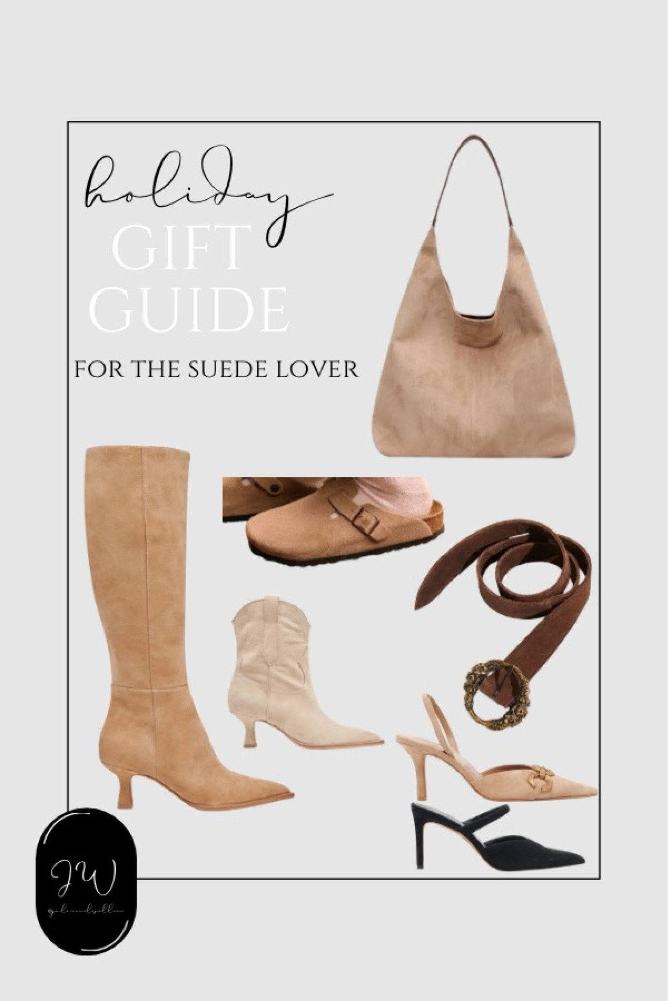 Suede favorites 
Suede purse, boots, Birkenstocks, suede pumps 

#LTKGiftGuide #LTKCyberWeek #LTKHoliday