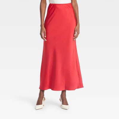Women's Maxi Slip Skirt - A New Day™ | Target