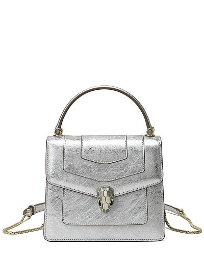 Top-Grain Saffiano Leather Satchel | Gilt & Gilt City