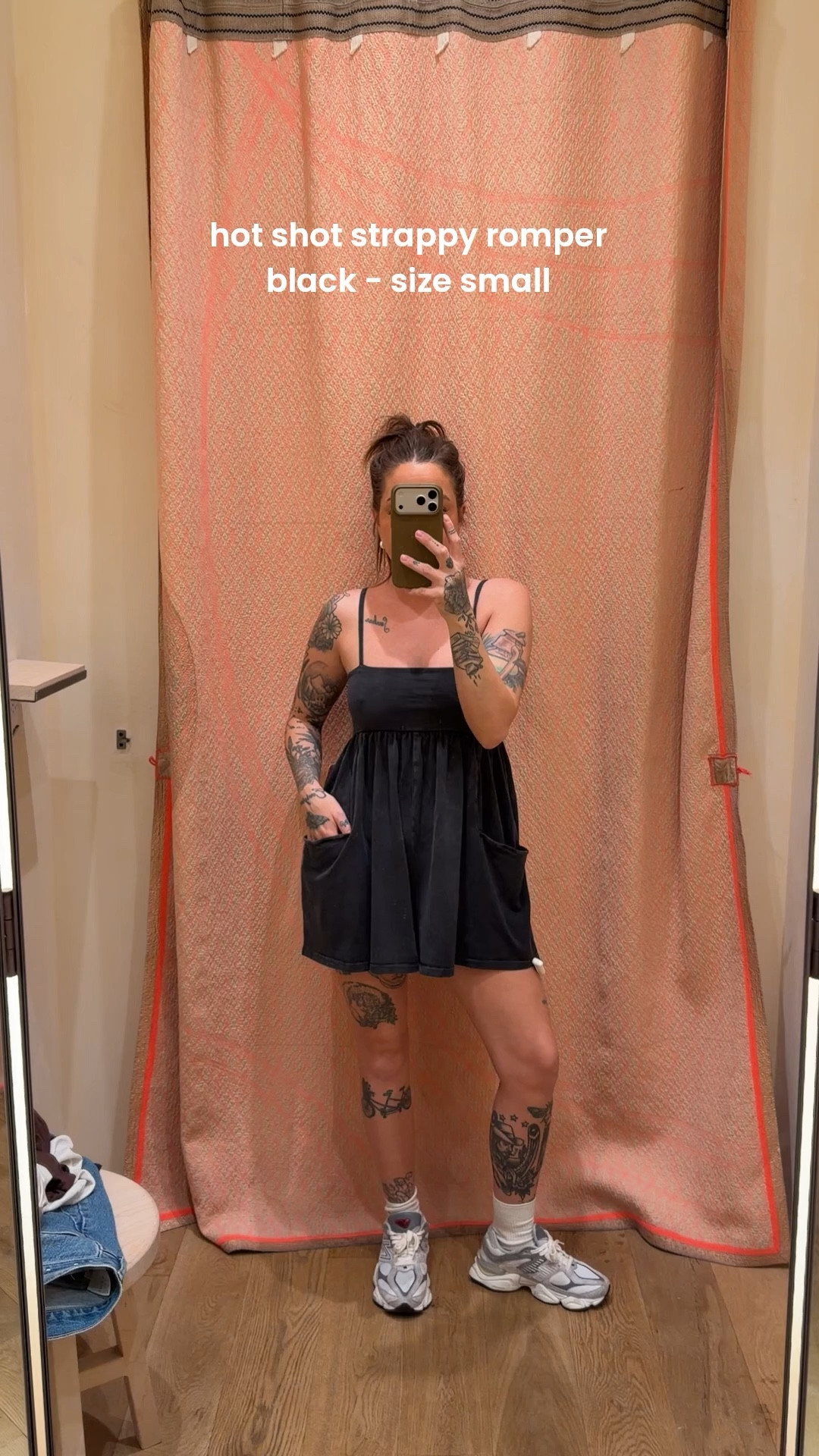 this is what a small looks like on me! i ended up buying this one over the medium. i’m 5’4 and 128lbs right now!

#LTKgrwm #LTKootd