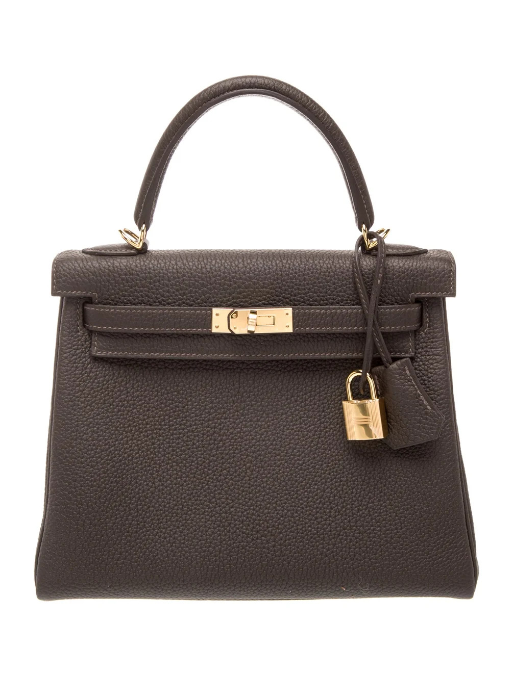 Hermès 2025 Togo Kelly II Retourne 25 - Brown Handle Bags, Handbags - HER792724 | The RealReal | The RealReal