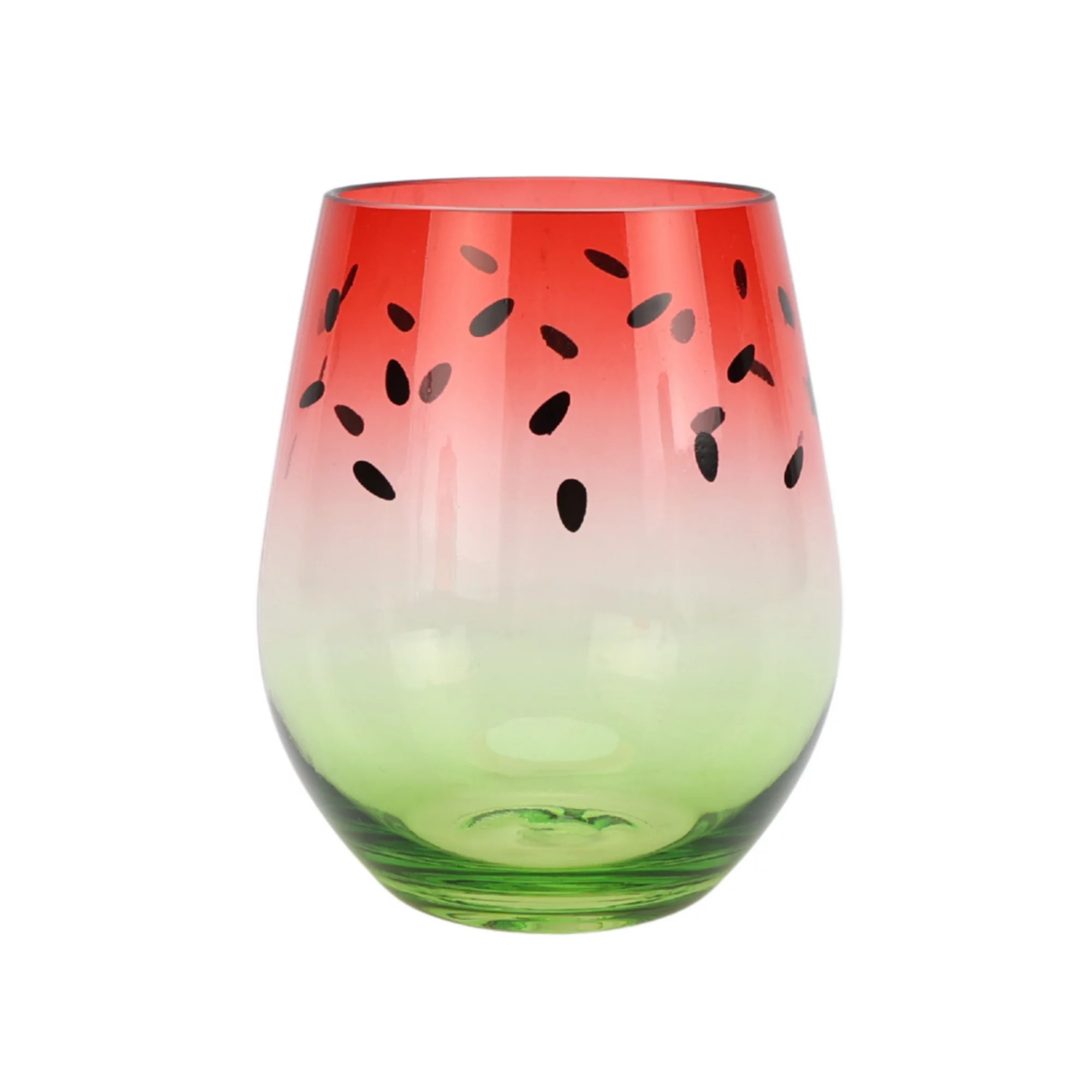 Celebrate Together™ Summer Watermelon Stemless Wine Glass | Kohl's