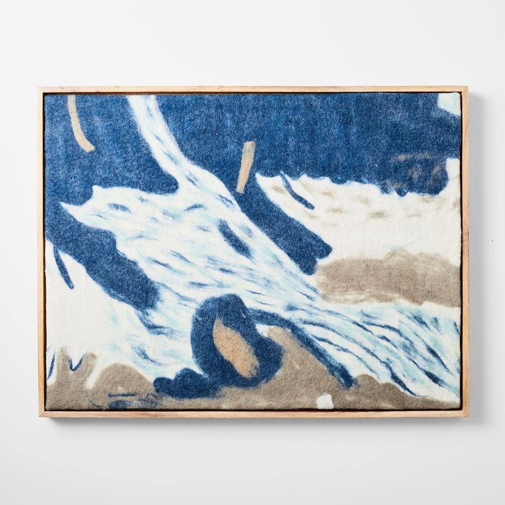 Felt Wall Art - River | West Elm (US)