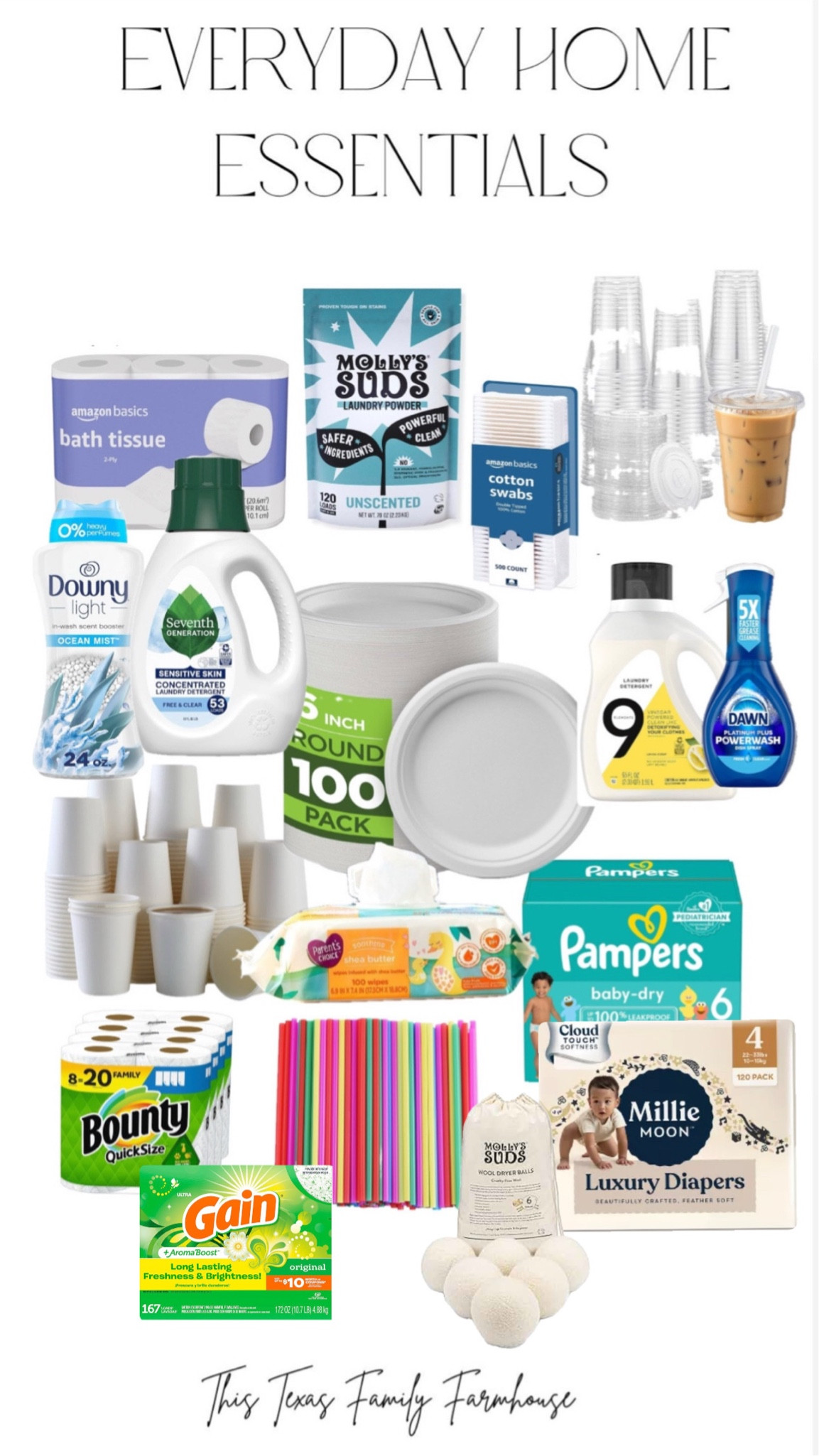 My favorite home essentials that are on repeat order! 

Home restock | laundry | detergent | bathroom restock | tissues | baby essentials | diapers | wipes | home favorites 

#LTKFamily #LTKHome #LTKFindsUnder50