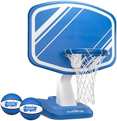 GoSports Splash Hoop PRO Swimming Pool Basketball Game, Includes Poolside Water Basketball Hoop, 2 B | Amazon (US)