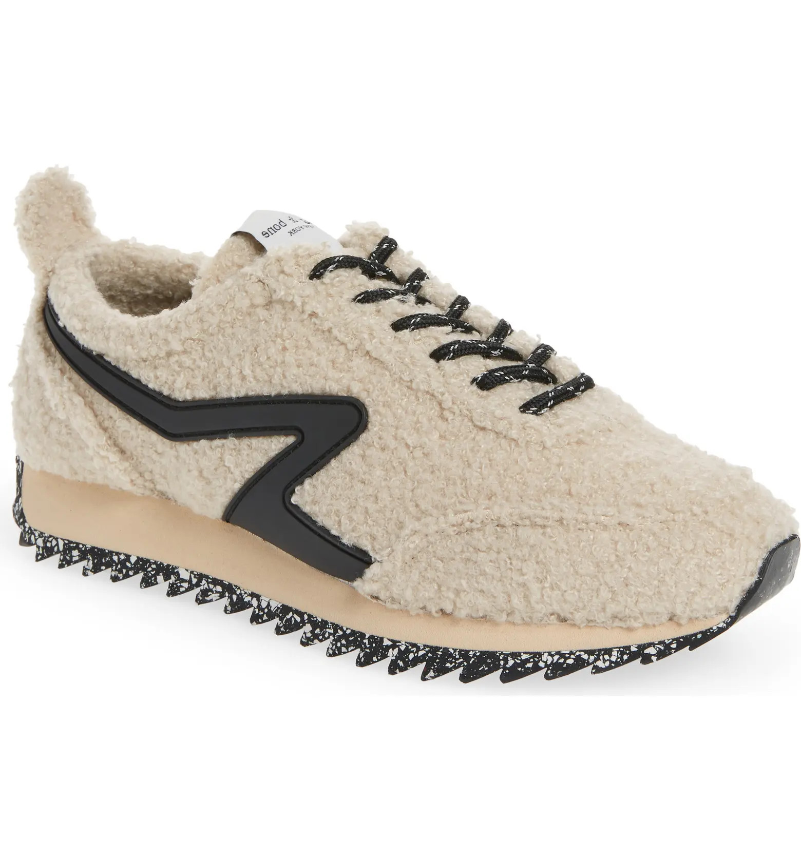 rag & bone Retro Runner Faux Fur Sneaker | Nordstrom | Nordstrom