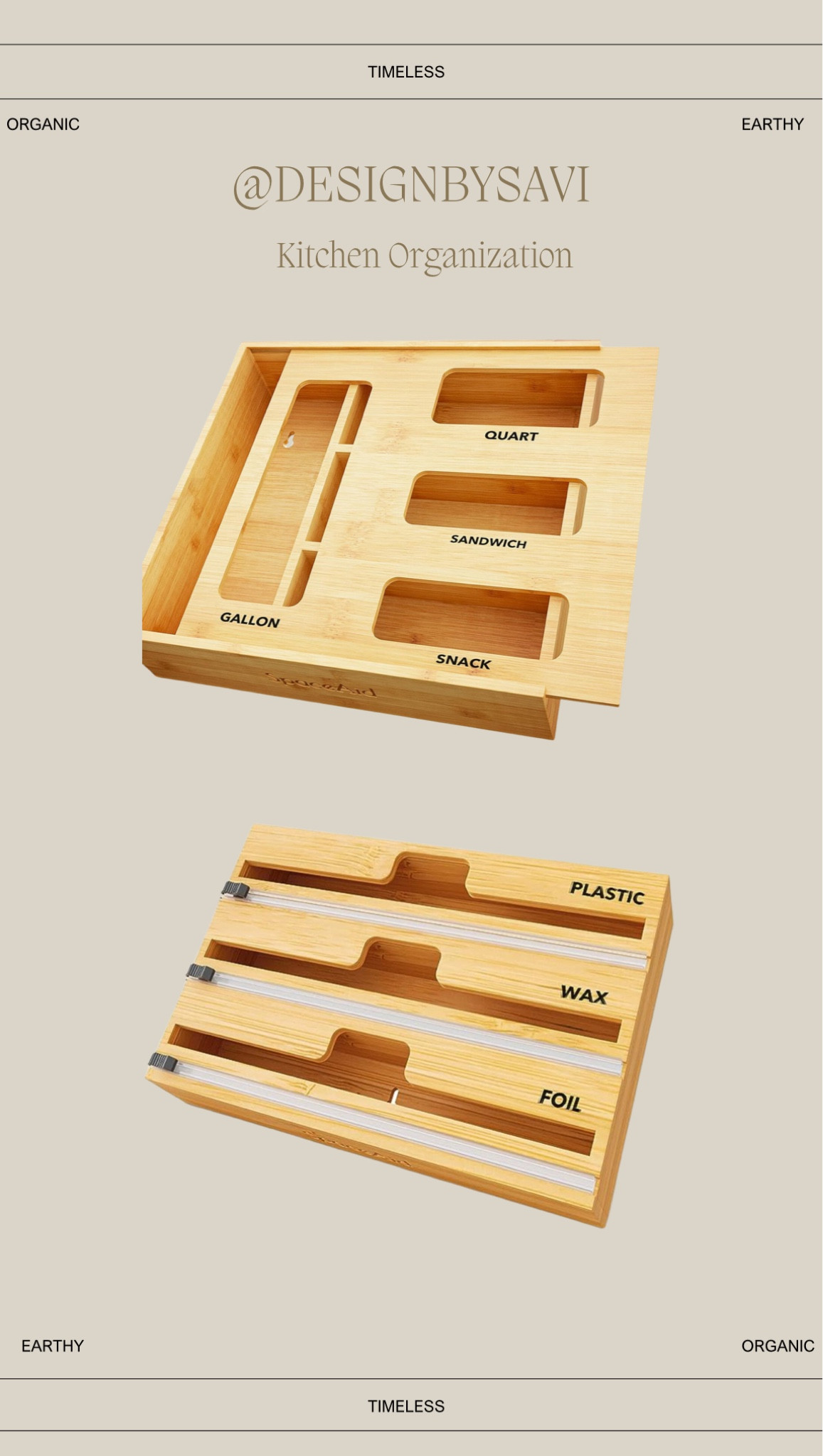 Kitchen organization - sandwich bags 😊

Amazing home 
Amazon finds 
Amazon affiliate 
Amazon deals 
Amazon organization 
Kitchen organizer 
Kitchen 
Organization finds 

#LTKhome #LTKstyletip