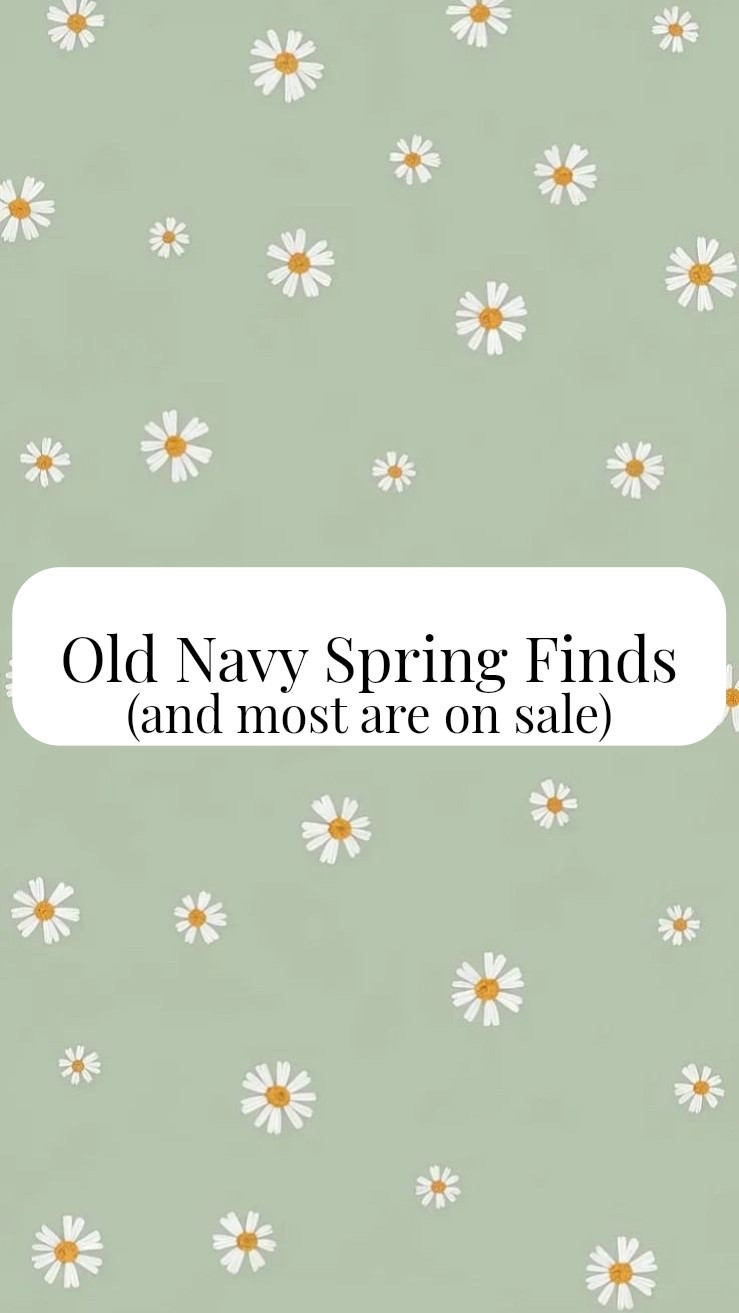 Old navy Spring Finds! 

Took a stroll through Old Nacy today and found 5 pieces that are perfect for Spring! Most of these pieces are on sale, so check them out! 

#LTKSeasonal #LTKSaleAlert #LTKMidsize