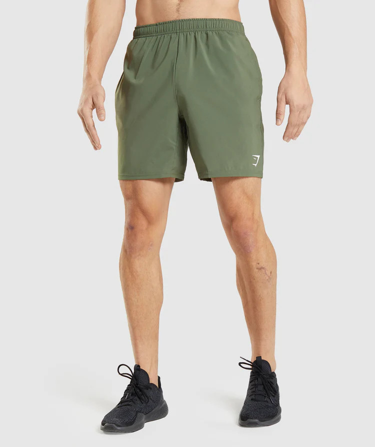 Gymshark Arrival Shorts - Core Olive | Gymshark US