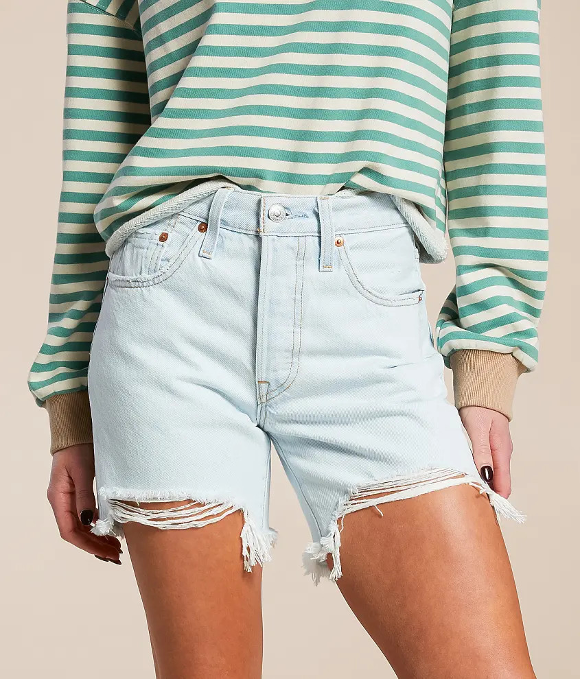 501 Mid Thigh Short | Buckle