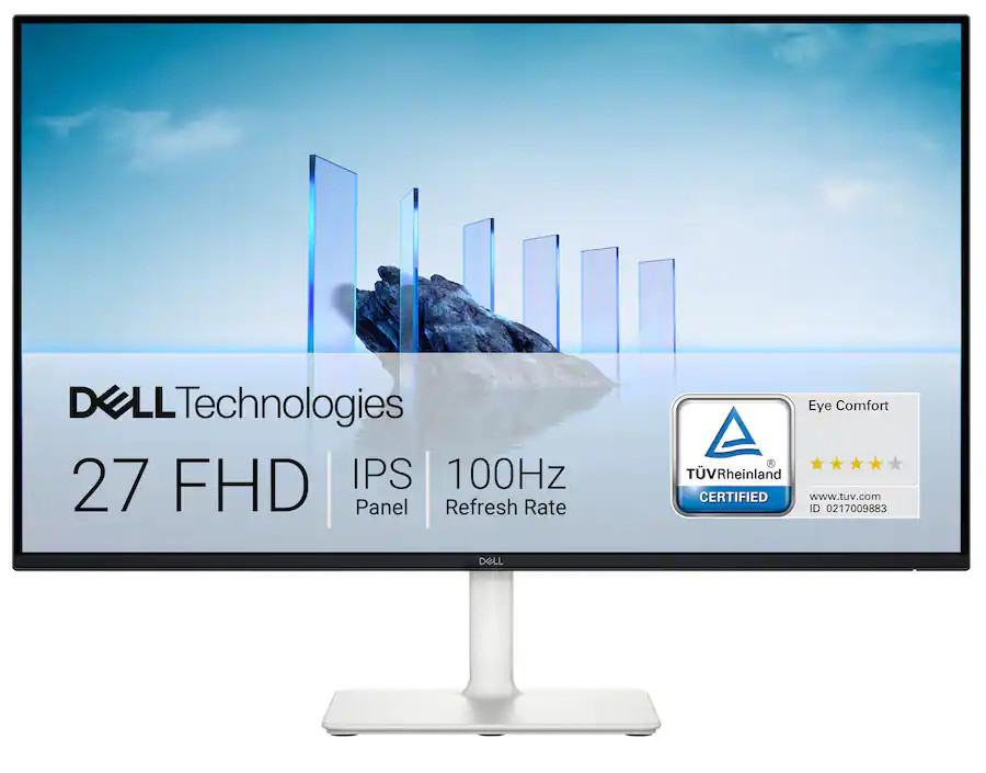 Dell - S2725H 27" IPS LED FHD 100Hz Monitor (HDMI) - Ash White | Best Buy U.S.