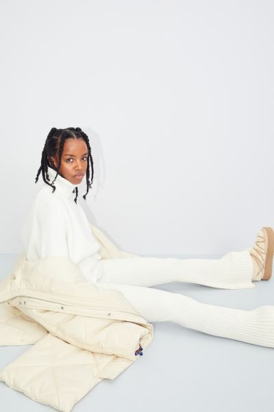 Ribbed Turtleneck Sweater | H&M (US + CA)