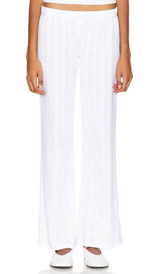 The Pant in White | Revolve Clothing (Global)