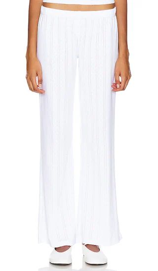 The Pant in White | Revolve Clothing (Global)