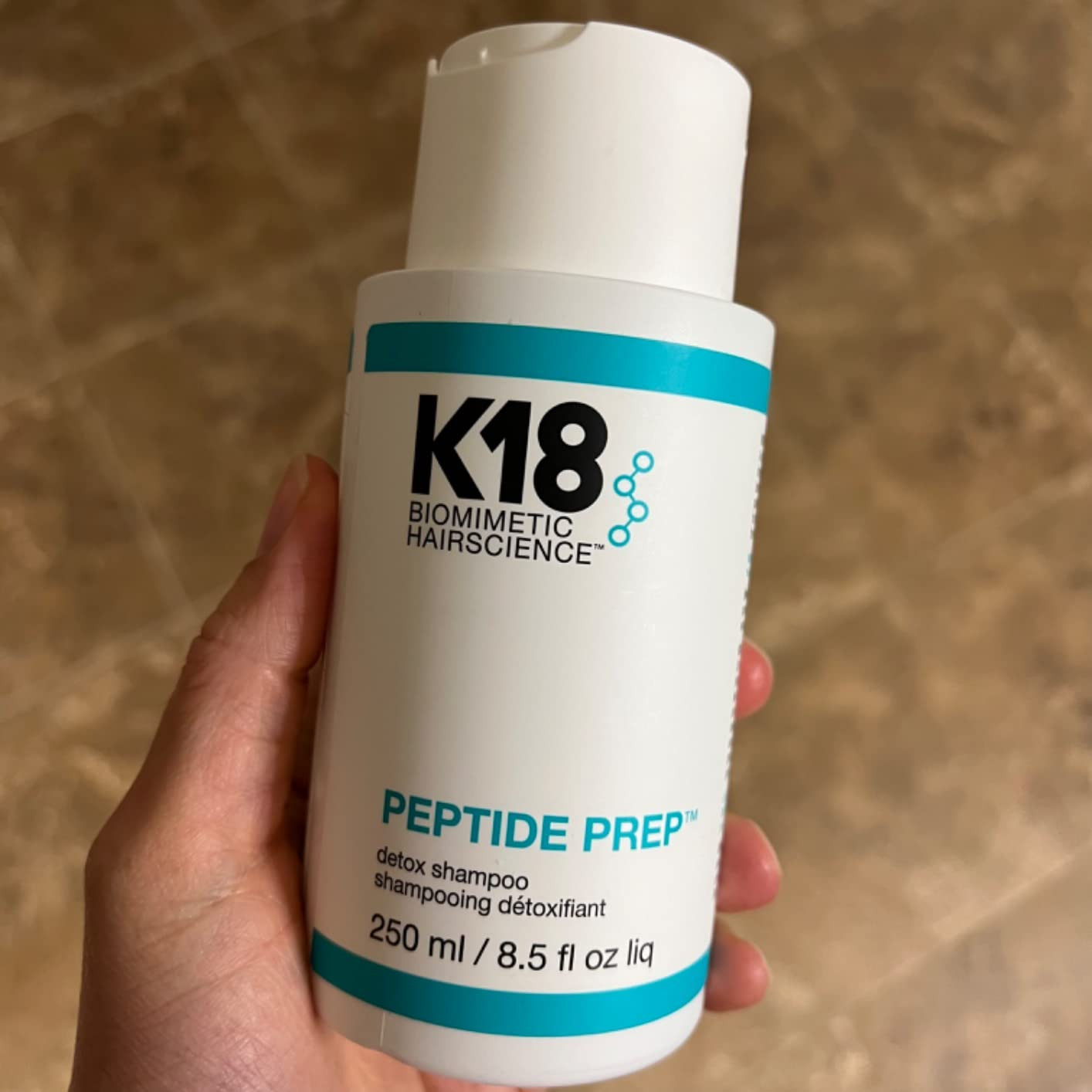 K18 PEPTIDE PREP™ Color-Safe Detox Clarifying Shampoo - Non-Stripping, pH-Optimized Cleanse Rem... | Amazon (US)