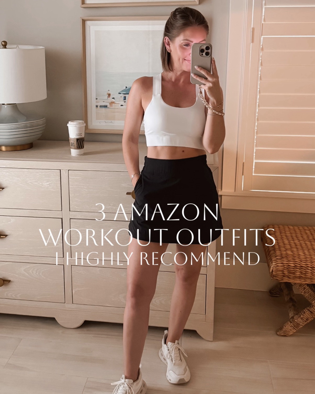 3 Amazon workout outfits I highly recommend! Everything runs true to size except the black skirt - I would size down one size  

#LTKSaleAlert #LTKfitnessgoals #LTKActive