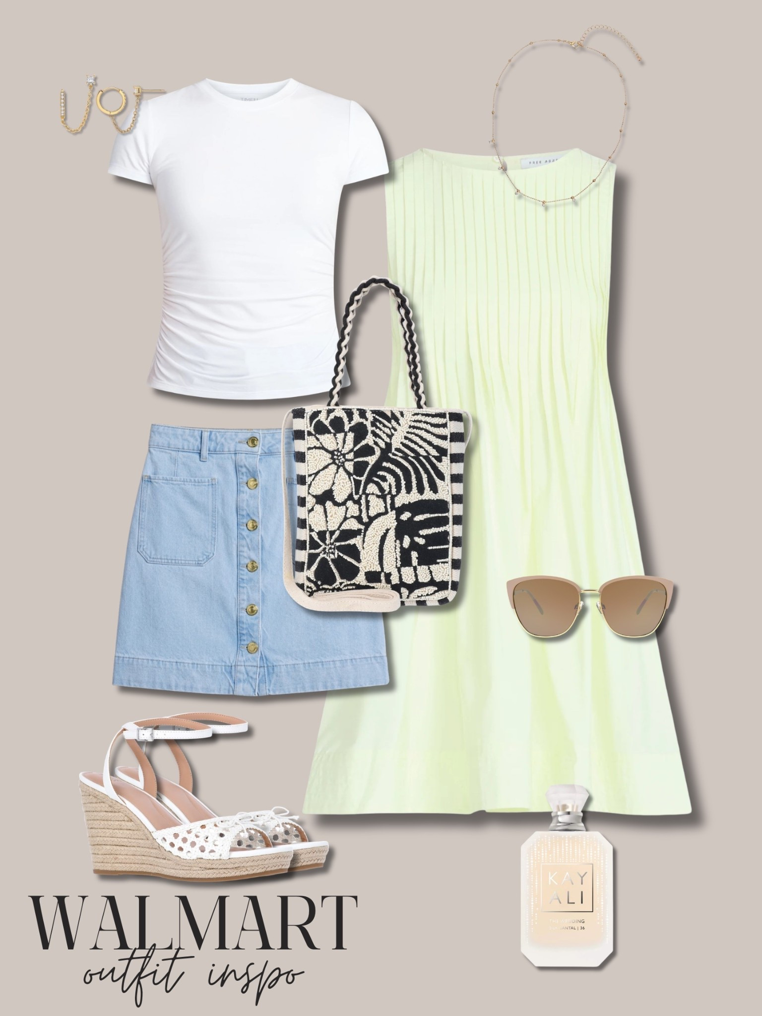 Spring / summer outfit inspo from Walmart 🤍✨🪩☁️



#LTKSpringSale #LTKgrwm #LTKootd